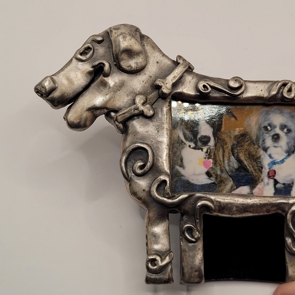 Folk Frames By Ruth Reynolds Darby For Ashleigh Manor Happy Dog Picture Frame - Picture 8 of 8